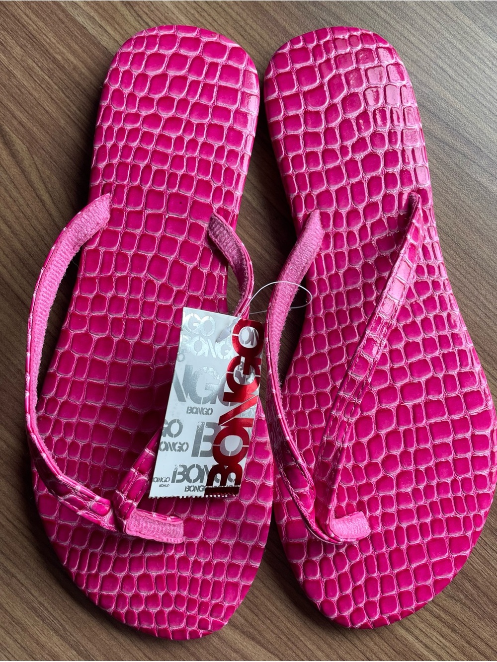 Vintage BONGO Deadstock Thong Sandals Size 10
